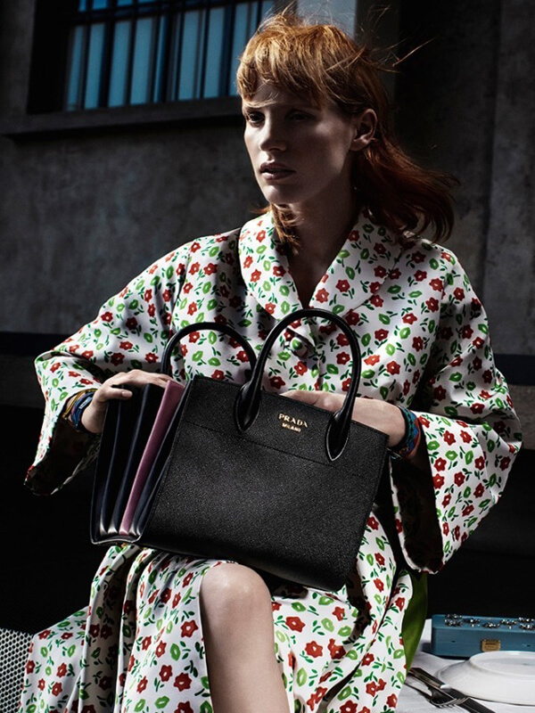2018新作 PRADA プラダスーパーコピー PR393 BIBLIOTHEQUE LARGE BAG 1BA071 2EVU F014A V OOF